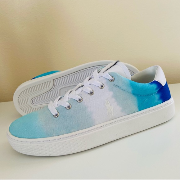 POLO RALPH LAUREN Cloth Sneakers tie dye  shoes - Picture 9 of 11